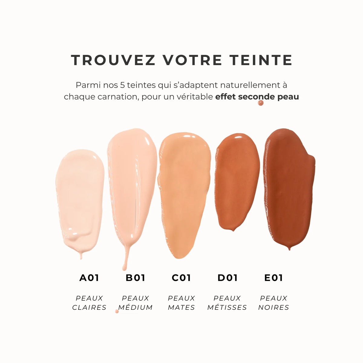 Le bio de teint - Teinte D01